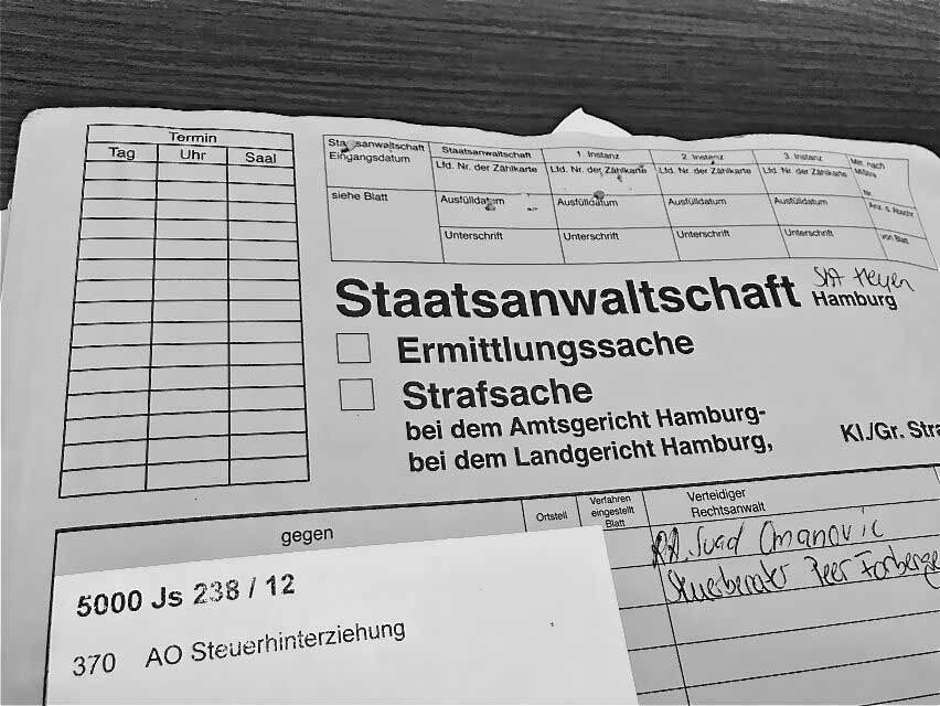 Anwalt Steuerstrafrecht Hamburg
